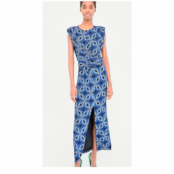 Zara Dresses & Skirts - ZARA BLUE MAXI DRESS Zara Dresses & Skirts - ZARA BLUE MAXI DRESS